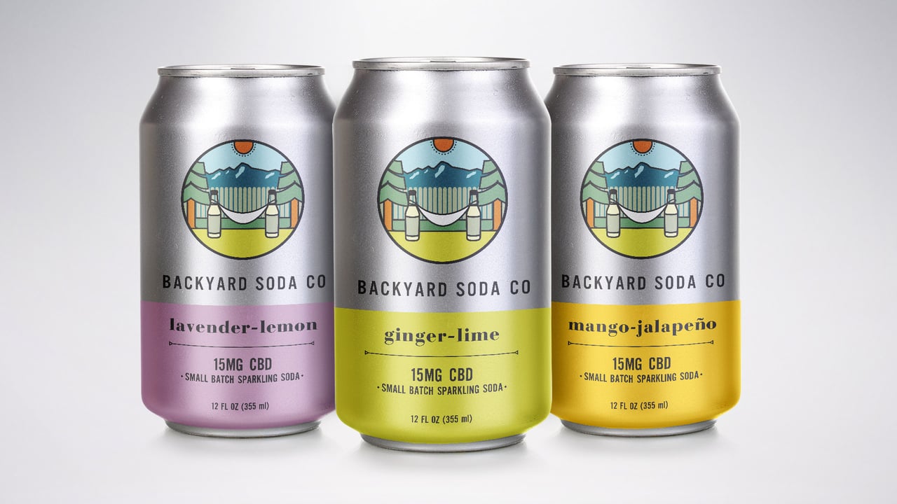 Backyard Soda Co. Packaging - Can Design
