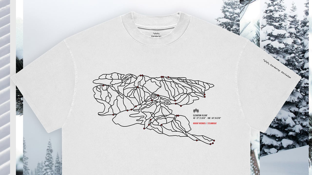 Corduroy Division Trail Map - Winter Park Cropped T